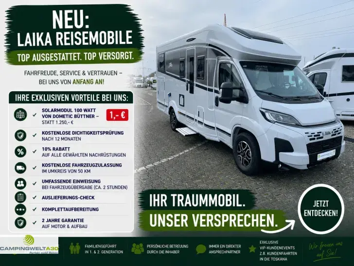 Fahrzeugbild Laika ECOVIP L 3019 Titanio*2026*AUTOMATIK*FULL-LED* #1