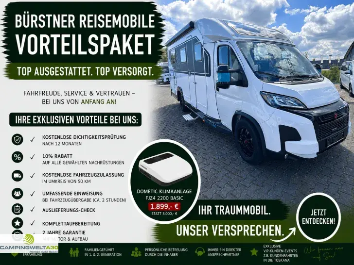 Fahrzeugbild Bürstner Signature SFT 7.4*SAT*LITHIUM*KÜCHENPAKET* #1