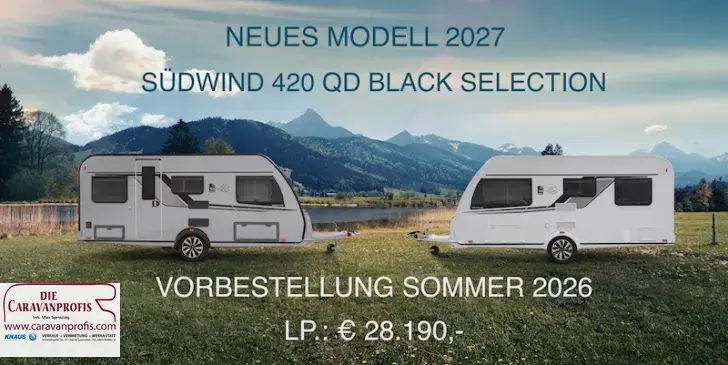 Fahrzeugbild Knaus Südwind 420 QD Black Selection Modell 2027 #1