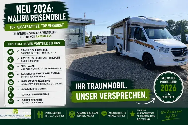Fahrzeugbild Malibu T 450 RB-LE comfort 4.2t MB*2026*TV*RFK* #1