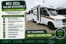Fahrzeugbild Malibu T 480 RB-QB comfort 4.2t MB*2026*MARKISE* #1