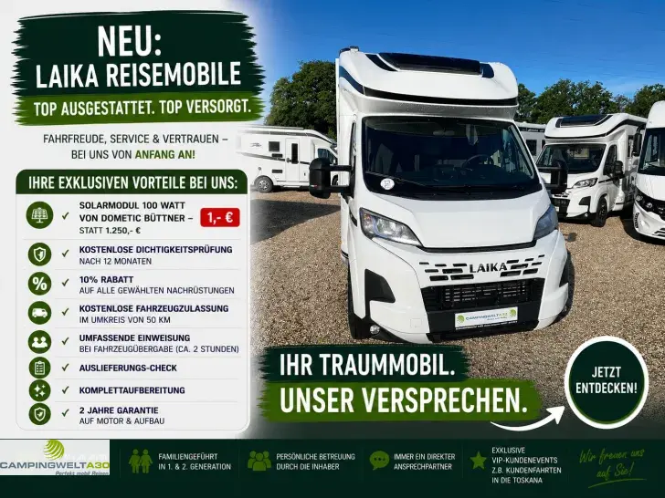 Fahrzeugbild Laika ECOVIP L 4009 DS*2026*180PS*AUTOM.*MARKISE #1