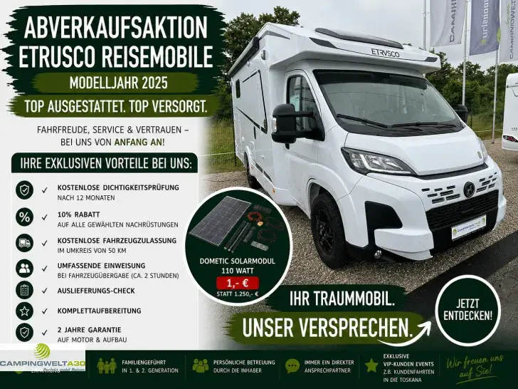 Fahrzeugbild Etrusco T 6.9 SB Base*MARKISE*RFK*HUBBETT* #1