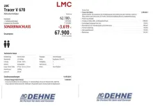 Fahrzeugbild LMC Tracer V 670 Okt. 26 Verfügbar, SAT, AHK #2