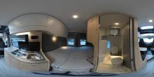 360° Innenansicht Clever SELECT LINE Tour Reisefertig ausgestattet