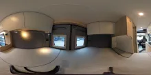 360° Innenansicht Clever SELECT LINE Tour Reisefertig ausgestattet