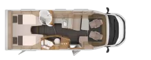 Grundriss Tag Knaus Sky TI 700 MEG IC-Line Automatik|S7-Fenster|Markise
