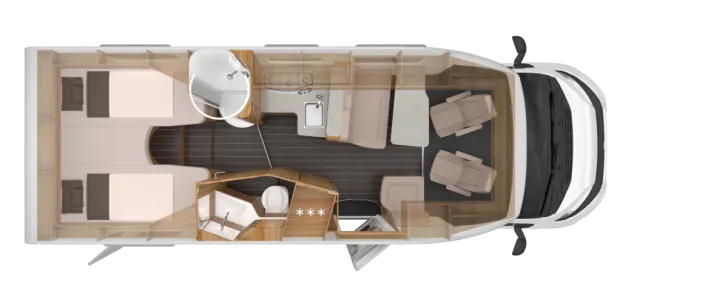 Grundriss Tag Knaus Sky TI 700 MEG IC-Line Automatik|S7-Fenster|Markise