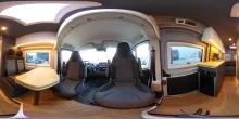 360° Innenansicht Clever DRIVE LINE Drive 600 Ausreichend Platz für zwei