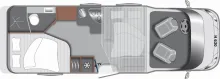 Grundriss Tag LMC Tourer Lift H 630 AHK,SAT, Oktober 26 Verfügbar