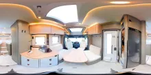 360° Innenansicht Hymer GT-S 685 Autark Lithium XL, Winterpaket, TV, 5G