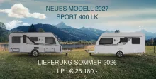 Fahrzeugbild Knaus Sport 400 LK 2027 Festbett 1400kg #1