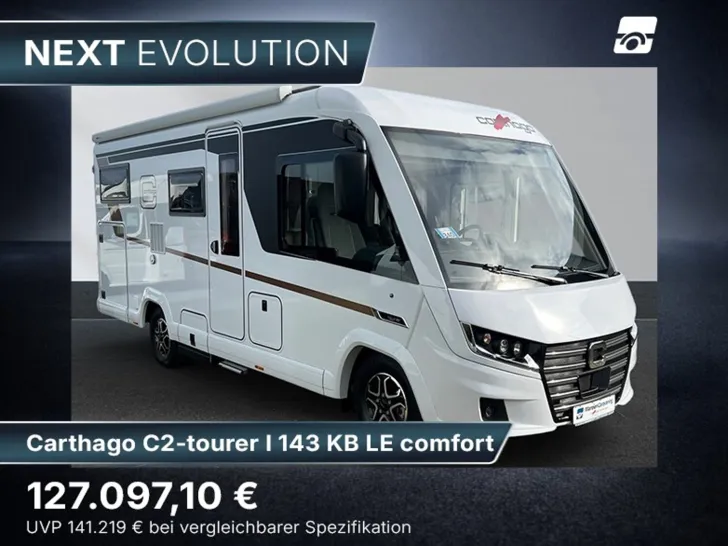 Fahrzeugbild Carthago C2-tourer I 143 KB LE comfort Fiat (340) #4