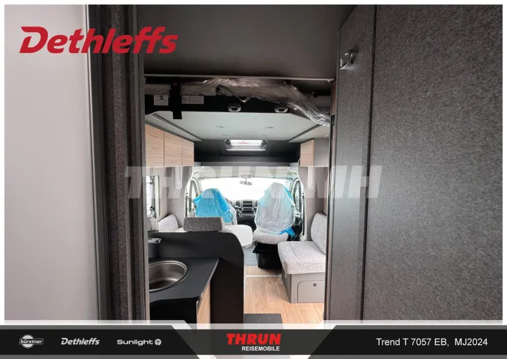 Fahrzeugbild Dethleffs Trend T 7057 EB Hubbett Chassis+ Family-P. #23