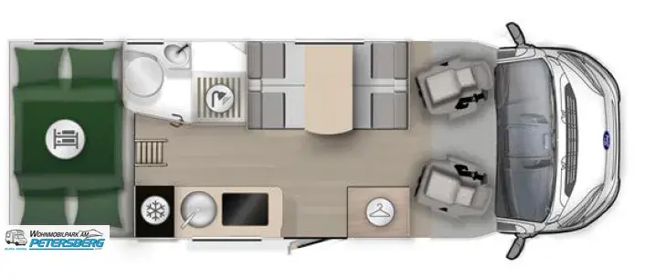 Grundriss Tag Forster A 699 DVB 165 PS * Automatik * Combi 6E