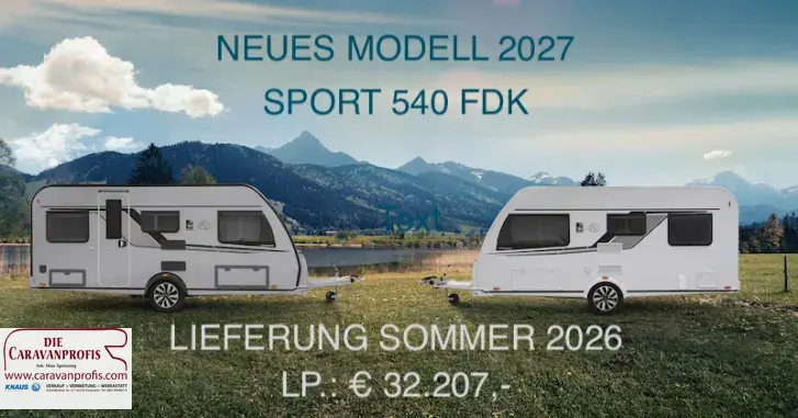 Fahrzeugbild Knaus Sport 540 FDK 2027 Platinum Paket #1