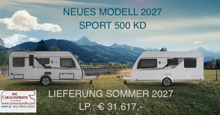 Fahrzeugbild Knaus Sport 500 KD 2027 Platinum Paket #1
