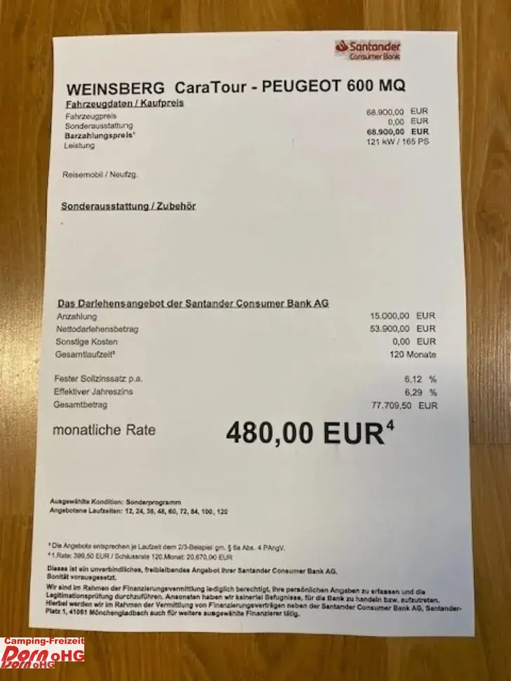 Fahrzeugbild Weinsberg CaraTour 600 MQ #6