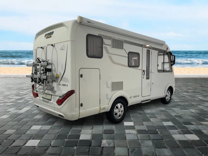 Fahrzeugbild Hymer Exsis I 504/1.Hand/Festbett+Hubbett/FINANZIERUNG #4