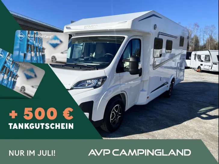 Fahrzeugbild Etrusco T-Modell Base 6.9 SB Kamera | Markise | Hubbett #1