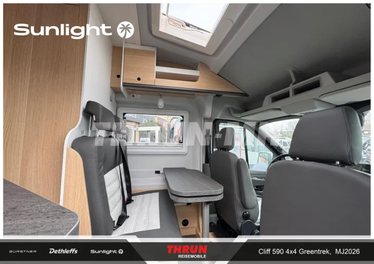 Fahrzeugbild Sunlight A CLIFF 590 4x4 Greentrek Sofort !!! #9