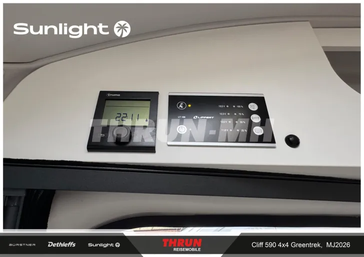 Fahrzeugbild Sunlight A CLIFF 590 4x4 Greentrek Sofort !!! #20