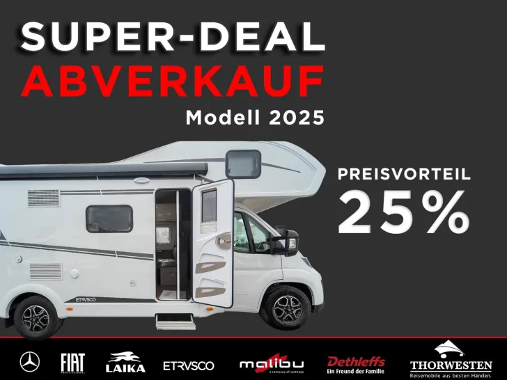 Fahrzeugbild Etrusco A 7300 DB Maxi  Sat TV Navi RFK ***SUPER-SALE** #1
