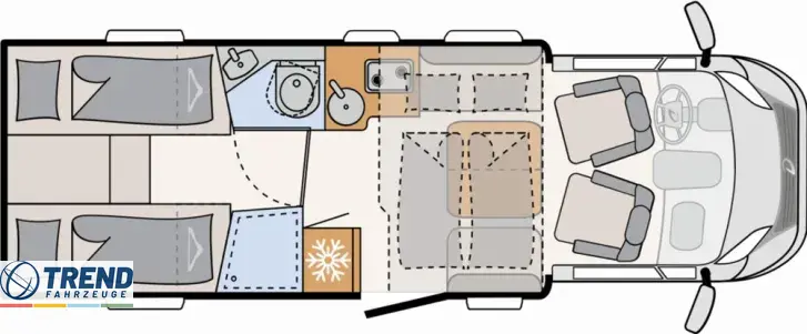 Fahrzeugbild Dethleffs Just Camp Active T 7052 EBL #2