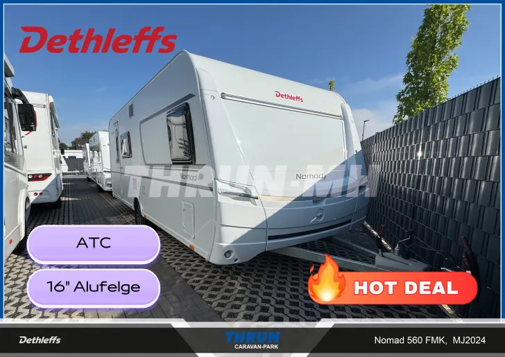 Fahrzeugbild Dethleffs Nomad 560 FMK Hot Summer Klima incl. #1