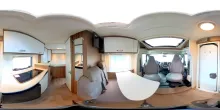 360° Innenansicht Carado V 339 Pro+, Solar, LTE, TV-Paket