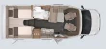 Grundriss Tag Knaus Van TI 640 MEG VANSATION