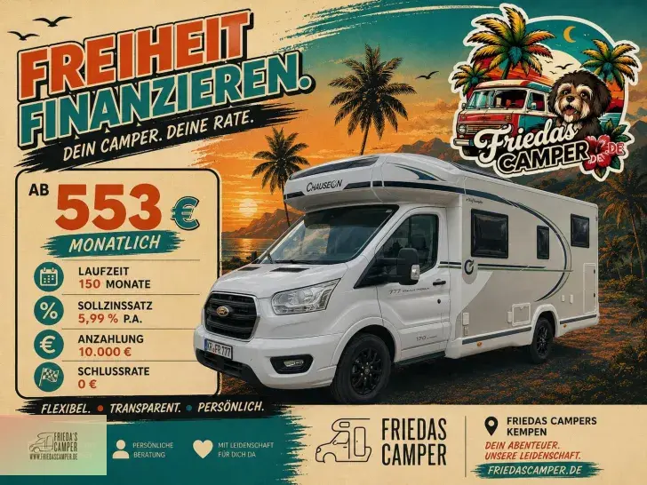 Fahrzeugbild Chausson Titanium Ultimate 777 alle Pakete,Hubbett #1