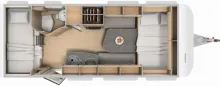 Grundriss Tag Hymer Eriba Eriba Nova Light 515