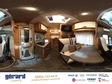 360° Innenansicht Weinsberg CaraCompact 600 MEG EDITION [PEPPER] Aktionspreis