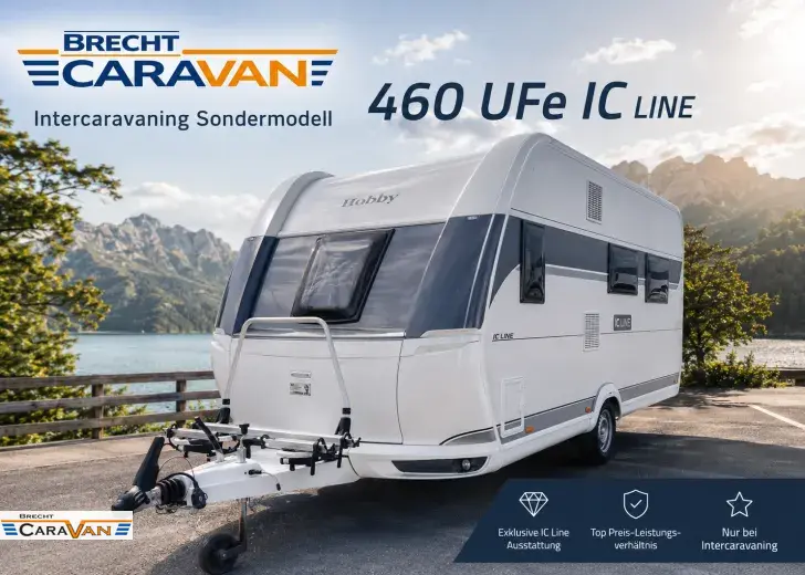 Fahrzeugbild Hobby De Luxe 460 UFe IC-Line 4391 Eur sparen / Sondermodell #1