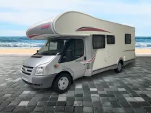 Fahrzeugbild Challenger Genesis 59/Queensbett/Klima/Solar/Markise/2.Hand #2
