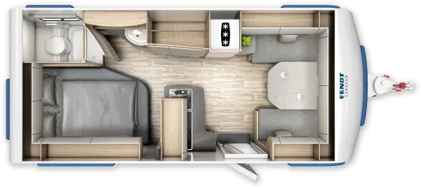 Tagesgrundriss Fendt Bianco Activ 495 SFE