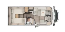 Fahrzeugbild Carado T328  *Bettumbau*Hubbett*Automatik* #3