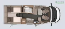 Grundriss Tag Knaus Van TI 650 MEG VANSATION Modell 2026