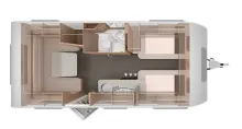 Grundriss Tag Knaus Südwind 500 EU Black Selection Modell 2026
