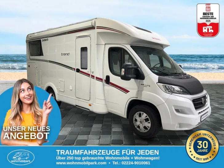 Fahrzeugbild Dethleffs Trend T 6717/Einzelbetten/Hubbett/Heckgarage/TOP #1