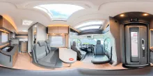 360° Innenansicht Dethleffs Globebus Performance 4x4 T 16 *SHOWCAR bis SEP26