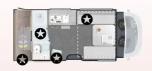 Grundriss Tag Challenger X Open Edition X260 Arctic Outdoor DriveACC 2027