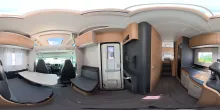 360° Innenansicht Adria Coral XL All-IN 660 SL I Automatik I C6E