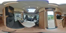 360° Innenansicht LMC Cruiser V 646 Solar, Klimaautomatik