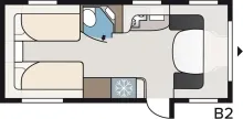 Fahrzeugbild Kabe Royal 540 GLE KS B2 #5