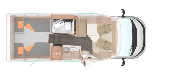 Tagesgrundriss Weinsberg CaraCompact EDITION PEPPER 600 MEG Tagesgrundriss Weinsberg CaraCompact EDITION PEPPER 600 MEG