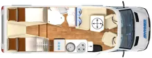 Grundriss Tag Hymer ML-T 580 Allradwochen bei Beck