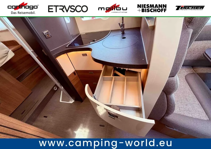Fahrzeugbild Carthago C1-tourer T 148 RB-QB „K“ lightweight 3.5t Modell 2026 Fiat Ducato #31