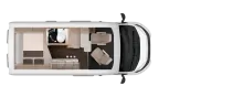 Grundriss Tag Knaus BoxLife 540 MQ Platinum Selection *Hubbett*